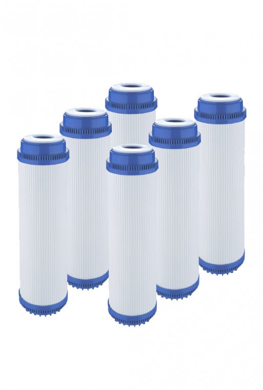 GAC Taste/Odor/Chlorine 2"x10"x1/4" (6)