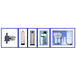 45K Twin Softener,Ret. Tank,7"Terminox,Chem Feed, R.O.