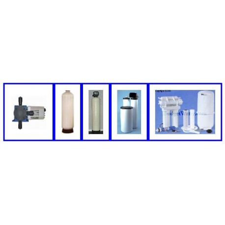 45K Twin Softener,Ret. Tank,7"Terminox,Chem Feed, R.O.